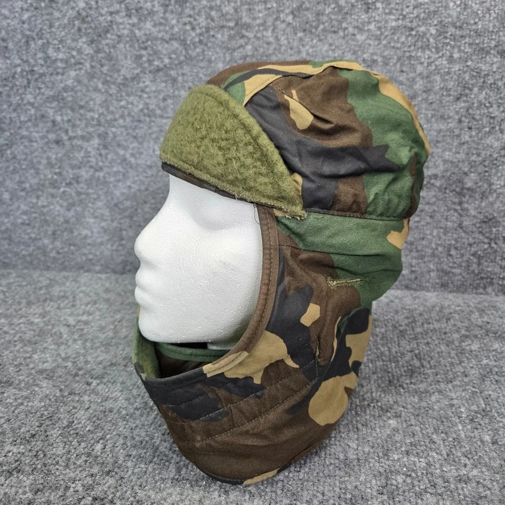 VtG‎ Military Cap 7 Cold Weather Insulated Helmet Liner Woodland Camo Army